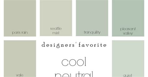 Designers Favorite Cool Neutral Paint Colors Postcards From The Ridge