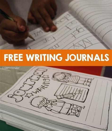 Journal Writing For Kindergarteners
