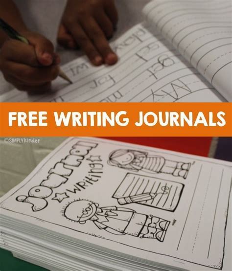 Free Writing Journals (and Paper) | Kindergarten writing, Homeschool