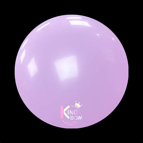 Globo Kingdom Balloon Pastel Lila X Pc Kingdom Balloom