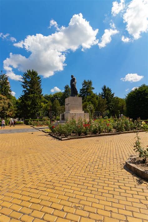 Satu Mare Romania August 20 2021 Summer Photo From The Park In The