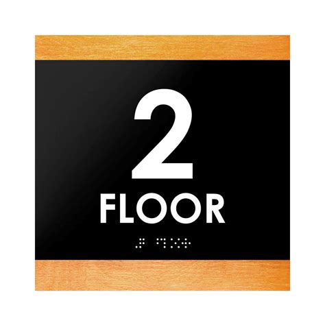 2nd Floor Sign Buro Design Bsign