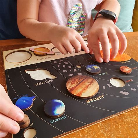 Solar System Eight Planet Model Toys Kids Science And Technology