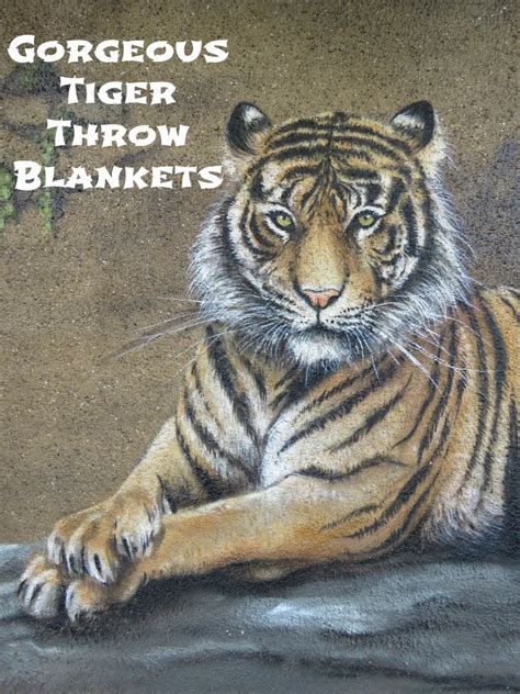 It is made holding two strands of worsted weight yarn together. Give A Jaw Dropping Tiger Throw Blanket As A Gift For Any ...