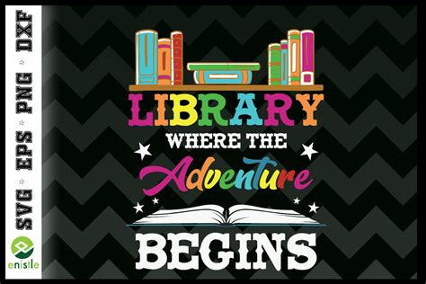 Library Where The Adventure Begins By Pecgine Thehungryjpeg