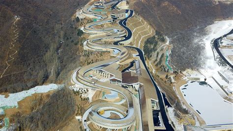 2022 Olympics Luge And Bobsled Track The Flying Snow Dragon Nbc Olympics