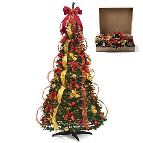 6 Pop Up Christmas Tree Fully Decorated In 60 Seconds Yinz Buy