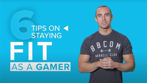 6 Tips To Stay Fit As A Gamer