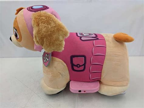 Huffy Nick Jr Paw Patrol Skye 6v Plush Ride On Toy For Toddlers