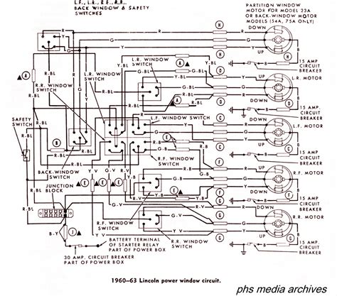 1965 lincoln continental wiring diagram reprint