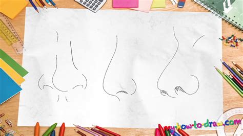 Okay, how to draw a realistic nose lesson we have done a pretty basic job of where i want my shadows to be. How to draw a nose - Easy step-by-step drawing lessons for ...