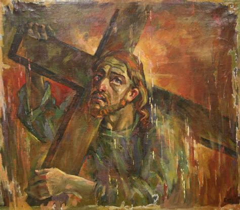 Cross Painting By Gennadi Kurlenkov Artmajeur