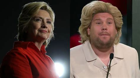 Dressed Up As The Clintons James Corden And Denis Leary Beautifully