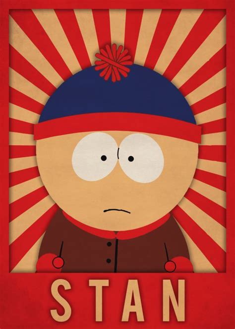 The South Park Character Is Depicted In This Poster