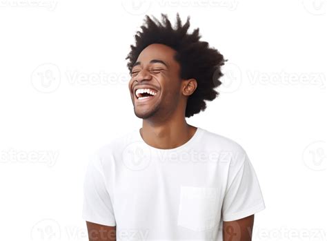 African American Man Smiling Isolated 29284459 Png