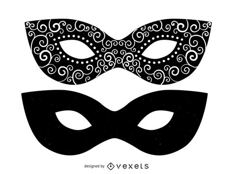 Set Of Masquerade Mask Illustrations Vector Download
