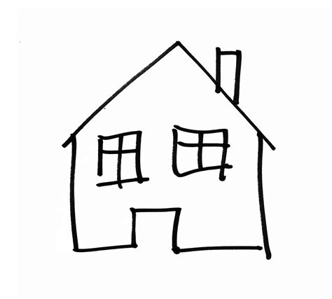 45 Skizze Haus Einfach