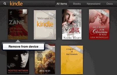 I did what was suggested above by going to my amazon account. How to delete books from Kindle, Kindle Fire, Kindle App ...