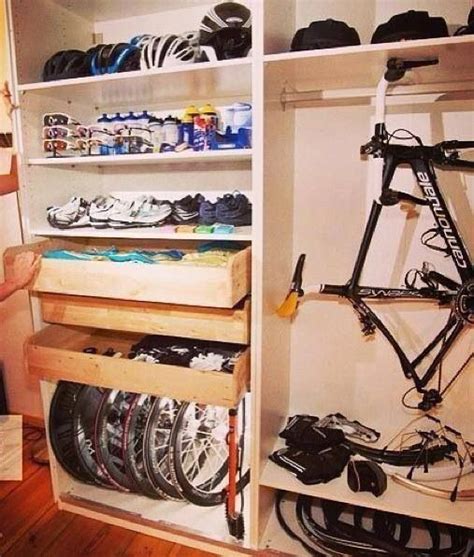 A lot of newcomers get confused about the difference between a closet cheater and a legit cheater. The ultimate dream bike closet! | Bike storage, Cycling ...