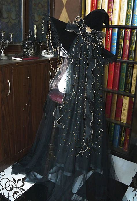 Gothic Lolita Witch Astrology Hatgothic Accessory Outfit Dark Long