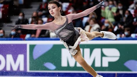 Russian Figure Skater Shcherbakova Looks Forward To First Winter Games