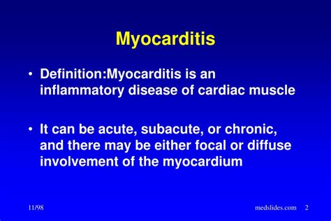 The extent to which direct viral cytopathic effects contribute to the. PPT - Myocarditis PowerPoint Presentation - ID:391008