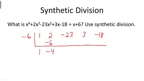 Synthetic Division Of Polynomials Ck 12 Foundation