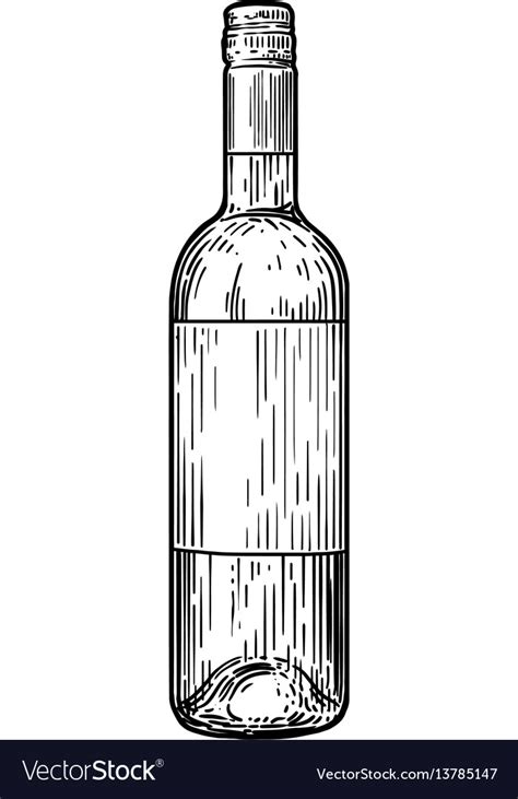 How To Draw A Wine Bottle Best Pictures And Decription Forwardset Com