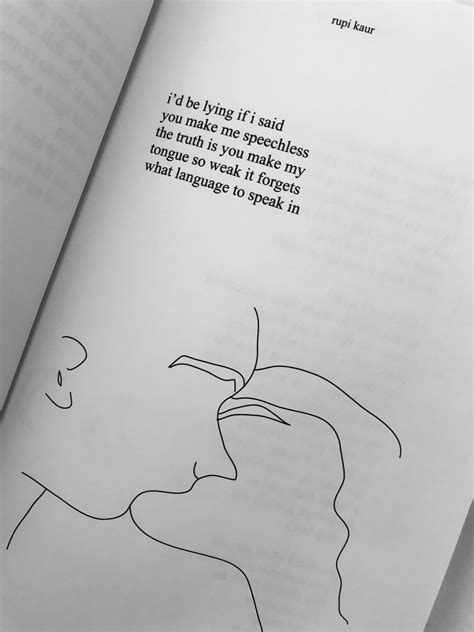 An Open Book With A Line Drawing Of A Woman S Face And The Words I D Be