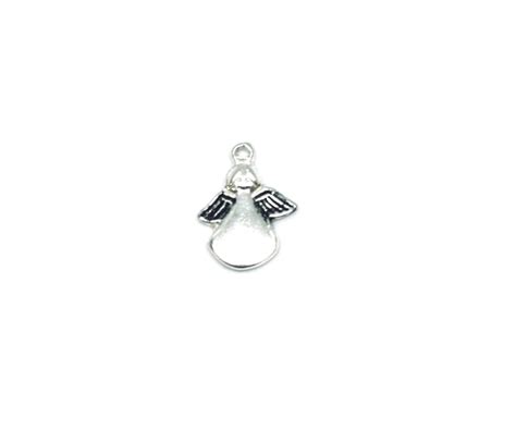 Tiny Sterling Silver Angel Charm Layra