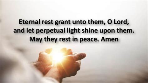 Prayer For Eternal Rest Churchgistscom