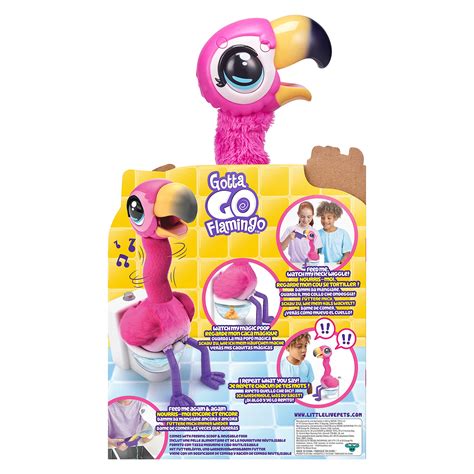 Buy Little Live Pets Gotta Go Flamingo Interactive Plush Toy That