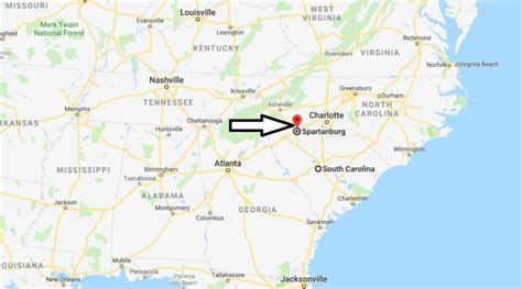 Where Is Spartanburg South Carolina What County Is Spartanburg