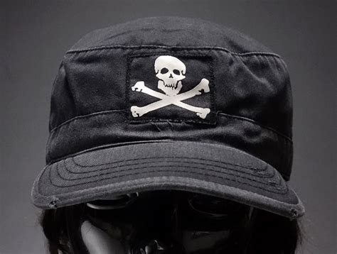 Rothco社製・ Jolly Roger海賊旗 ヴィンテージキャップ・ブラック新品