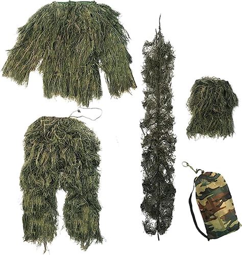 Kids Ghillie Suit Breathable Lightweight Ghillie Suit For Woodland
