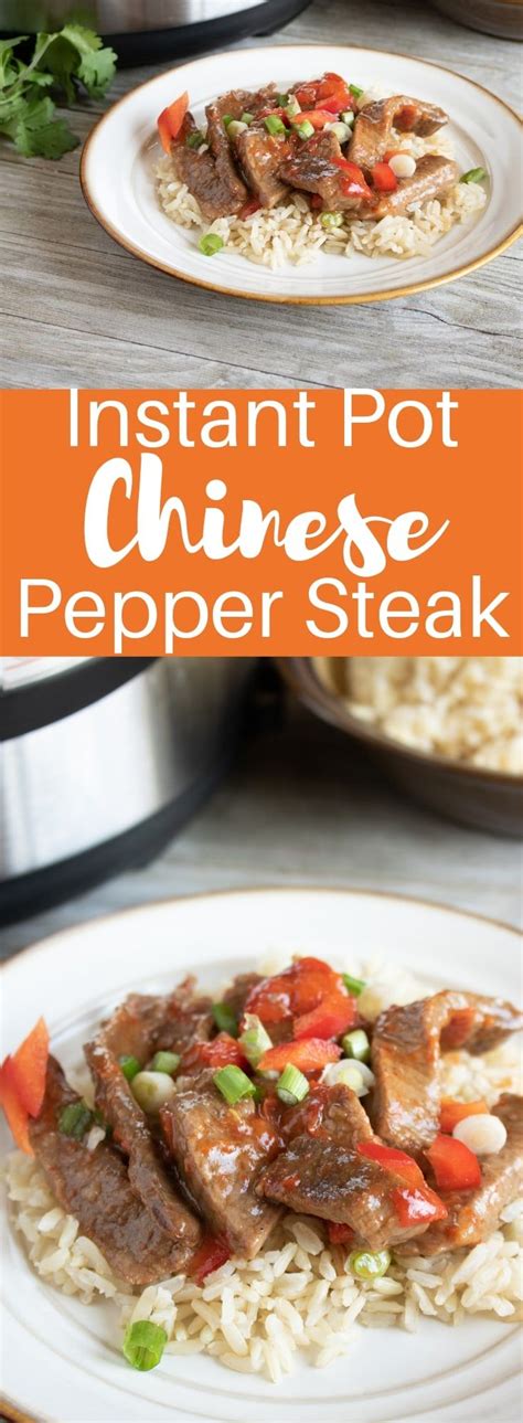 Instant pot vegetable lo mein is a quick and easy meal packed with healthy vegetables and cooked in a flavorful sauce. Instant Pot Chinese Pepper Steak is a delicious meal to ...