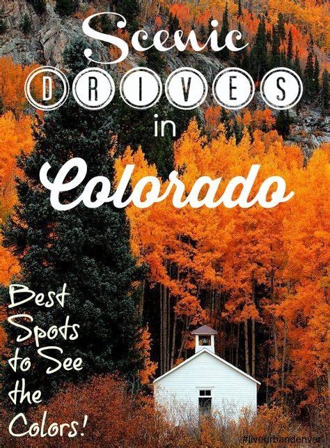 Best Scenic Drives In Colorado To Check Out The Changing Leaves Vail