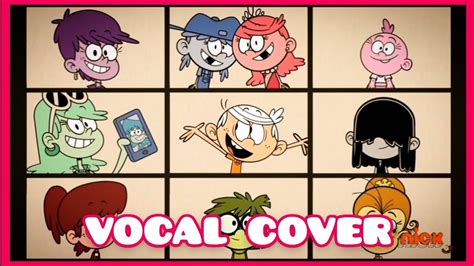 The Loud House Right Where We Belong Vocal Cover Youtube