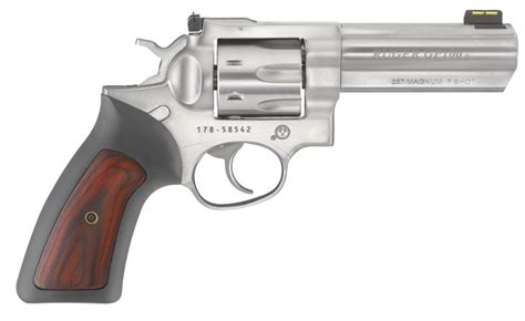 38 special ammunition can be safely and accurately fired through a 357 magnum revolver, and is excellent for practice and plinking. Ruger GP100 | 357 Magnum | 38 Special | 7 - Honey Badger ...