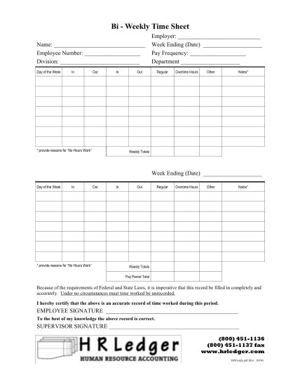 55 Semi Monthly Timesheet Template Excel Page 4 Free To Edit