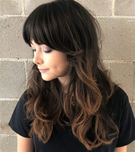 Layered hairstyles for long hair are not all alike, and you should try different textures and types of bangs for some variety and also in order to find your most flattering options. 50 Cute Long Layered Haircuts with Bangs 2021