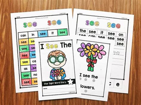 Sight Word Booklets Printable