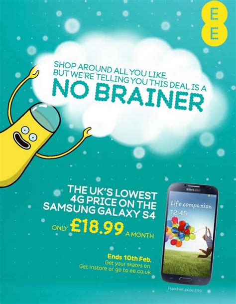 4g Mobile No Brainer Deals Cheapest Galaxy S4 In Uk