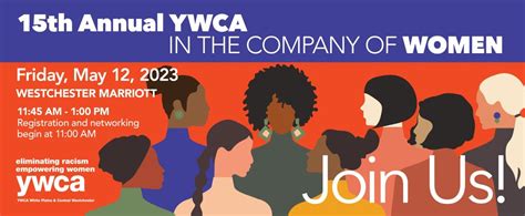 May 12 15th Annual Ywca In The Company Of Women Benefit Luncheon