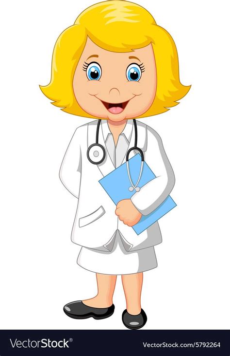 Illustration Of A Doctor Holding Blank Sign Download A Free Preview Or