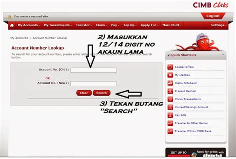 Kini anda sudah berjaya mendaftar akaun bank islam online. Nur Eza Faiqa Collections: Cara Check Nombor Akaun CIMB ...