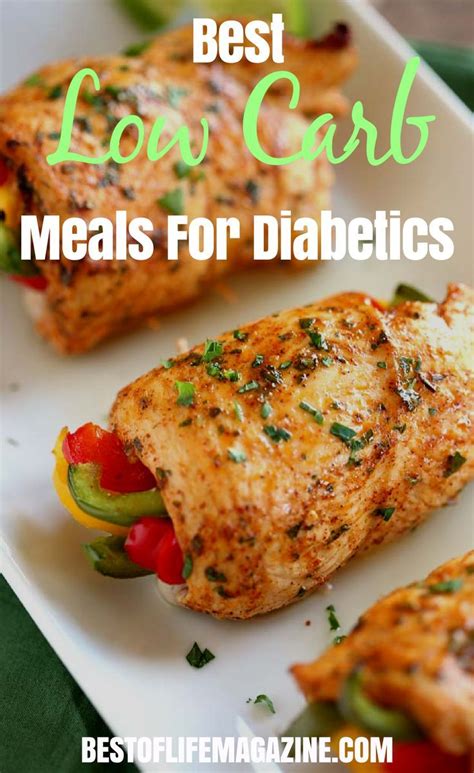 For us, hamburgers are the same. There are easy to make low carb meals for diabetics that ...