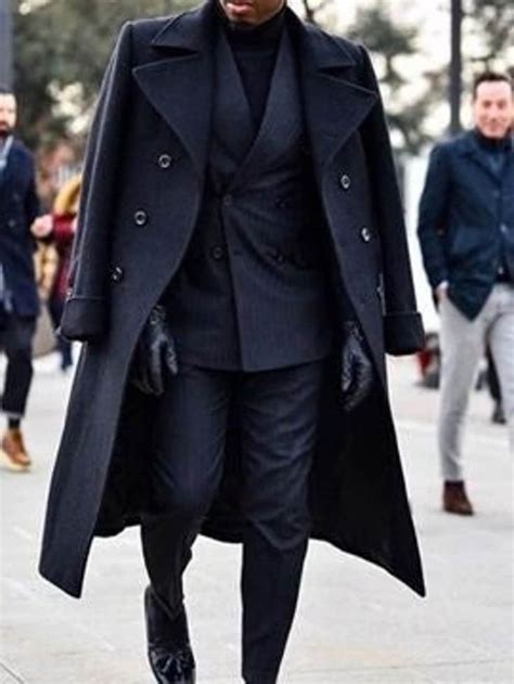 Stylish Mens Outfits Casual Outfits The Suits Long Overcoat Mens