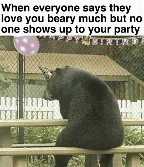 Sad Bear Makemesuffer