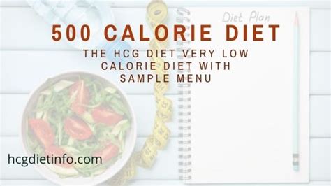 Original Hcg 500 Calorie Diet Menu Plan Vlcd Hcg Diet Info